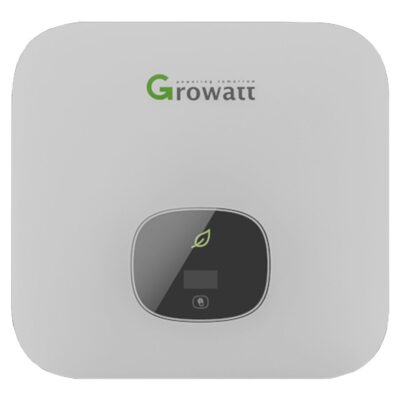 Growatt MIN 5000 TL-XE 1Ph, 2 MPPts Inverter, No DC Isolator