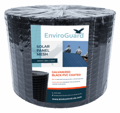 EnviroGuard PVC Coated Solar Bird Mesh Roll 30M