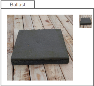 ValkPro+ Ballast Tile 9kg