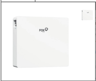 Fox ESS EP12 11.52kWh Li-ion Battery w/ heating function